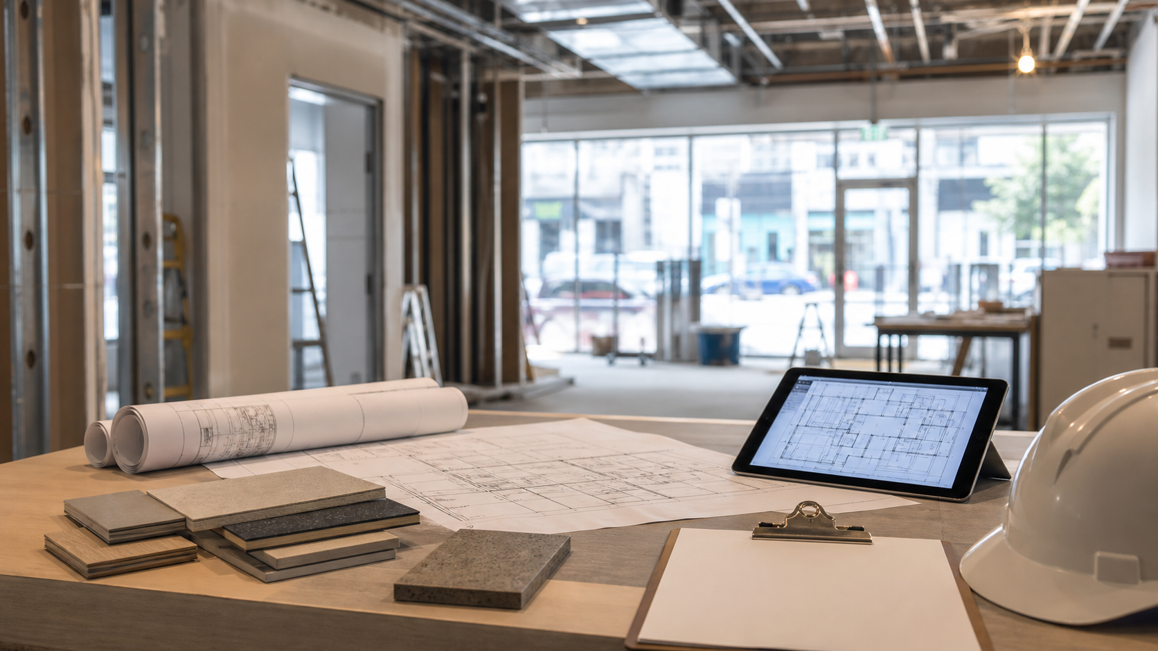 Toronto clinic fit-out 租約前 scope matrix 與設計建造協調